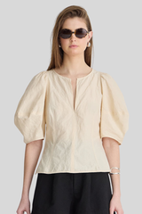 Apiece Apart - Sculpted Bina Top - SHELL