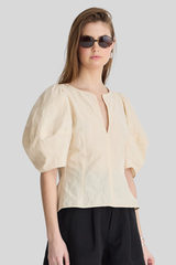 Apiece Apart - Sculpted Bina Top - SHELL