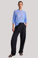 Apiece Apart - Softest Tissue Weight Sweater - CORNFLOW