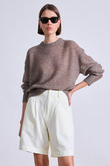 Apiece Apart - Softest Tissue Weight Sweater - HAZELNUT