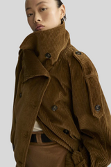 Arlo Mott - Hendrix Moto Jacket - SADDLE
