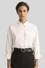 Arlo Mott - Hester Striped Shirt - CORDWHT