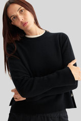 Arlo Mott - Warren Classic Crew Neck - BLACK