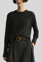 Arlo Mott - Warren Classic Crew Neck - CHARCOAL
