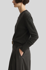 Arlo Mott - Warren Classic Crew Neck - CHARCOAL