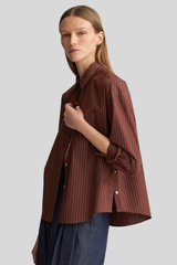Arlo Mott - Watts Side Button Shirt - OXBLSTRI
