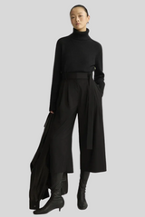 Arlo Mott - Worth Chunky Turtleneck - BLACK