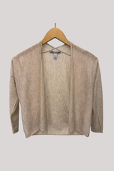 Autumn Cashmere - Easy Crop Cardigan - WICKER
