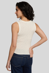Autumn Cashmere - Sheer Dot Tank - MUSLIN