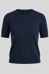 Autumn Cashmere - Shrunken Crew - NAVY