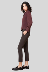 Avenue Montaigne - Ben Signature Pants - BROWN
