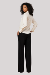 Avenue Montaigne - Carla Tropical Pant - BLACK