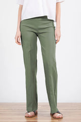 Avenue Montaigne - Flavia Linen Pant - OLIVE