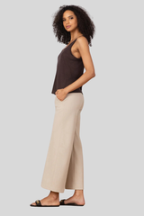 Avenue Montaigne - Grace Needle Line Pant - CAFELATT