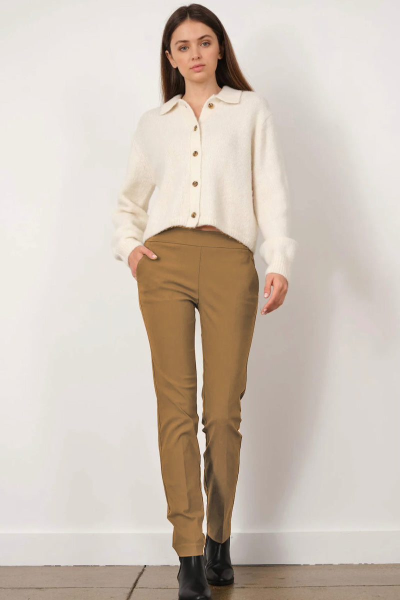 Avenue Montaigne - Louis Straight-leg Pant - COGNAC