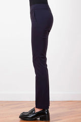 Avenue Montaigne - Louis Straight-leg Pant - NAVY