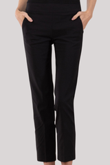 Avenue Montaigne - Lulu Crop Pant - BLACK