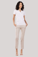 Avenue Montaigne - Lulu Crop Trouser - BEIGE