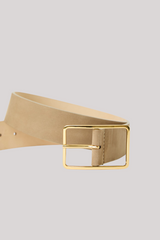 B-Low The Belt - Milla Nubuck Belt - TAUPEGLD