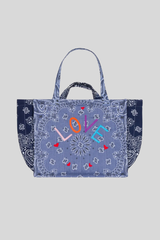 Call It By Your Name - Quilted Maxi Cabas Tote - CHAMBNAV