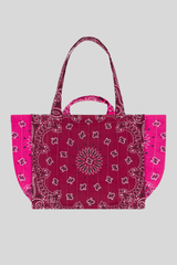Call It By Your Name - Quilted Medium Cabas Tote - BORD/FUS