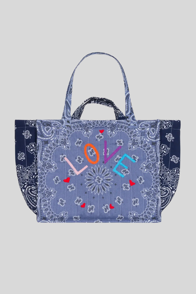 Call It By Your Name - Quilted Medium Cabas Tote
