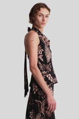 Cara Cara - Fara Top - LINBLBLK
