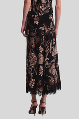 Cara Cara - Lou Skirt - LINBLBLK