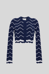 Cara Cara - Louise Cardigan - NAVYIVOR