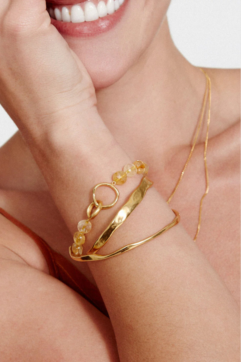 Chan Luu - Atlas Cuff Yellow Gold - GOLD