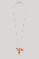 Chan Luu - Buddha Charm Necklace - MULTI
