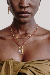 Chan Luu - Koi Necklace Garnet - GARNET