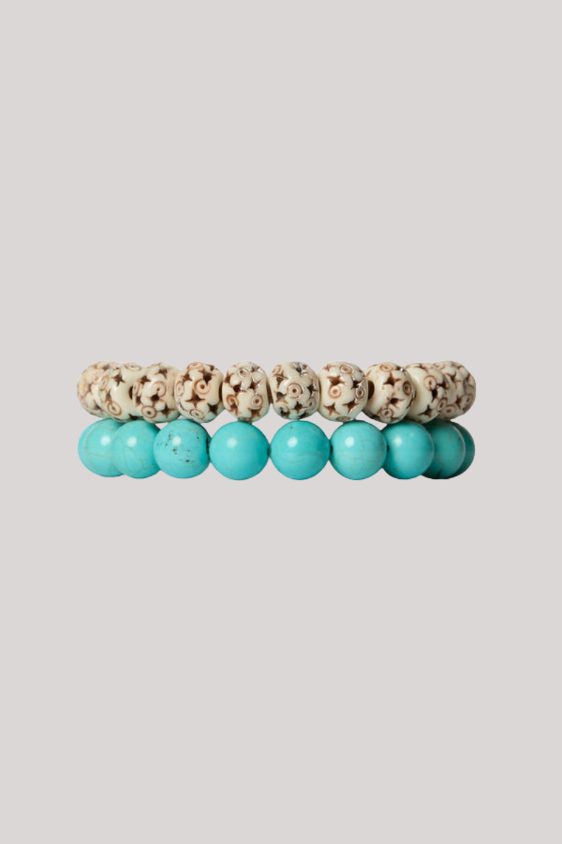 Chan Luu - Lana Bracelet Set - TURQUOIS