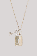 Chan Luu - Lock And Key Necklace - SILVER