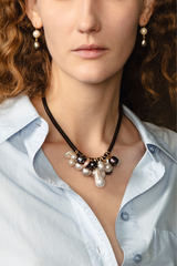 Chan Luu - Ombre Pearl Earrings - MULTI