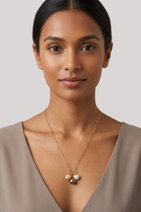 Chan Luu - Ombre Pearl Necklace - PEARL