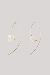 Chan Luu - White Pearl Earrings - WHTPEARL