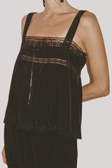 Ciao Lucia - Euri Top - BLACK