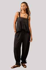 Ciao Lucia - Euri Top - BLACK