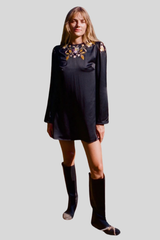 Ciao Lucia - Kadia Dress - BLACK