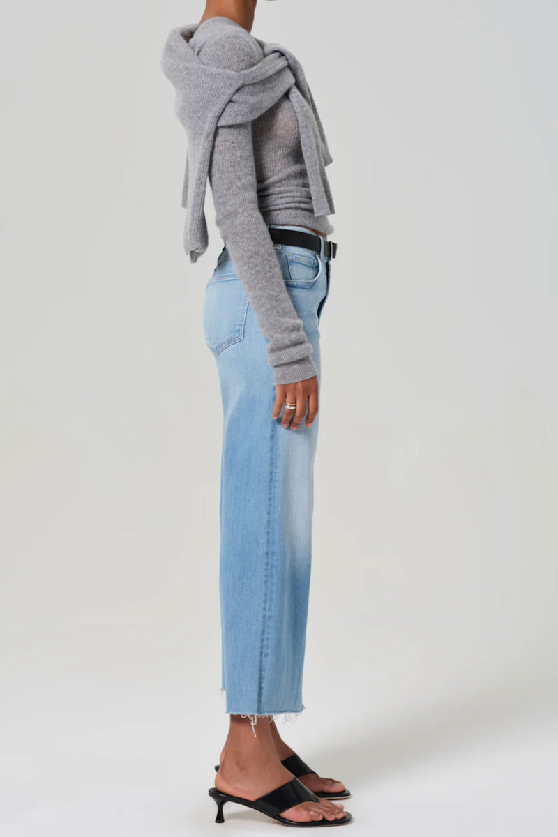 Citizens of Humanity - Lyra Wide-leg Crop Denim - BELMONT