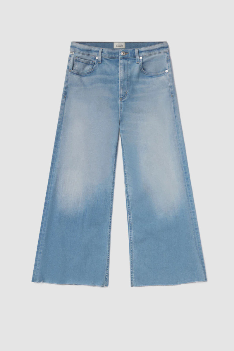 Citizens of Humanity - Lyra Wide-leg Crop Denim - BELMONT