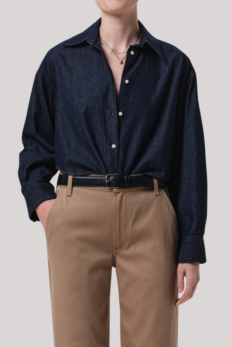 Citizens of Humanity - Ana Cropped Shirt - PIAVE
