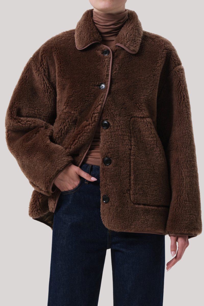 Citizens of Humanity - Astrid Sherpa Jacket - WARMTAN