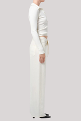 Citizens of Humanity - Brynn Drawstring Linen Trouser - VANILLA