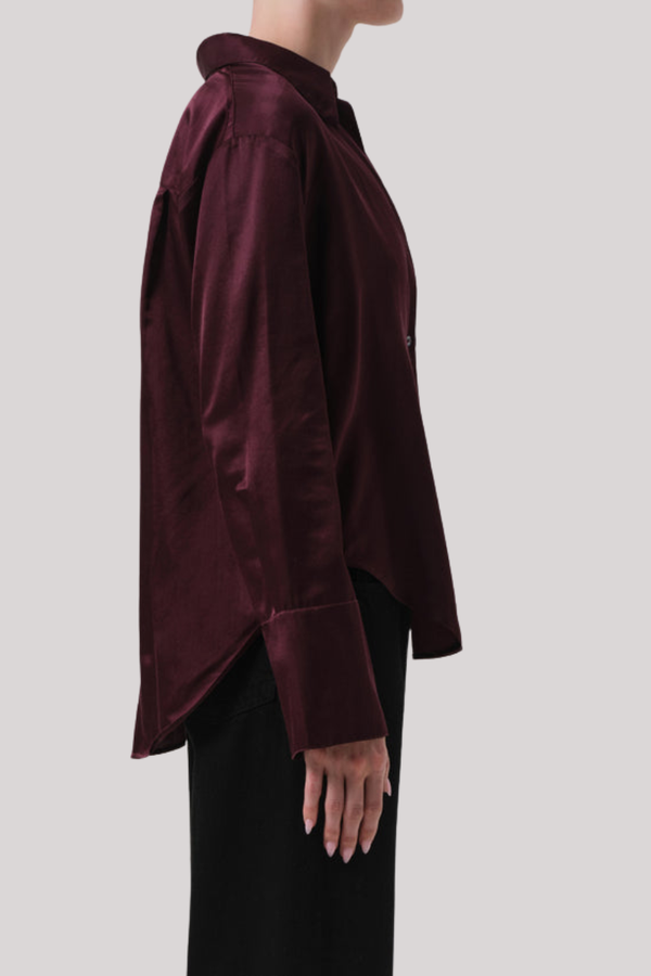 Citizens of Humanity - Camilia Shirt - BURGUNDY