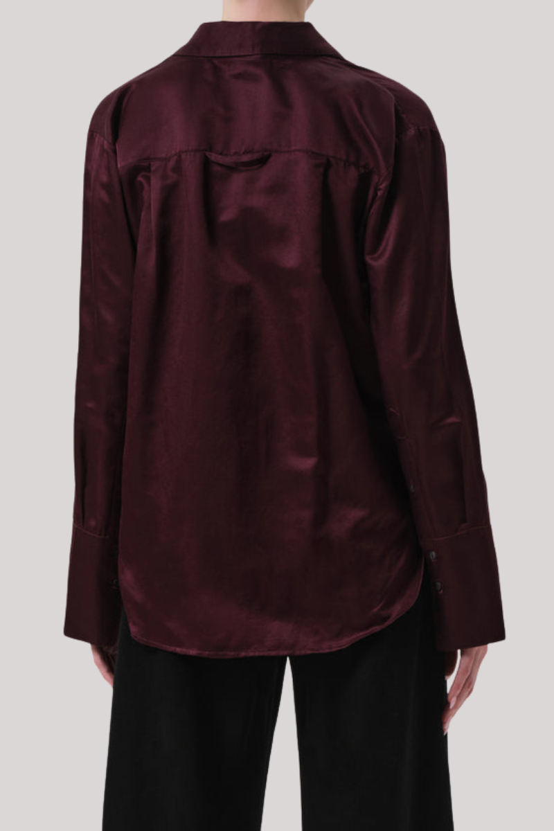 Citizens of Humanity - Camilia Shirt - BURGUNDY