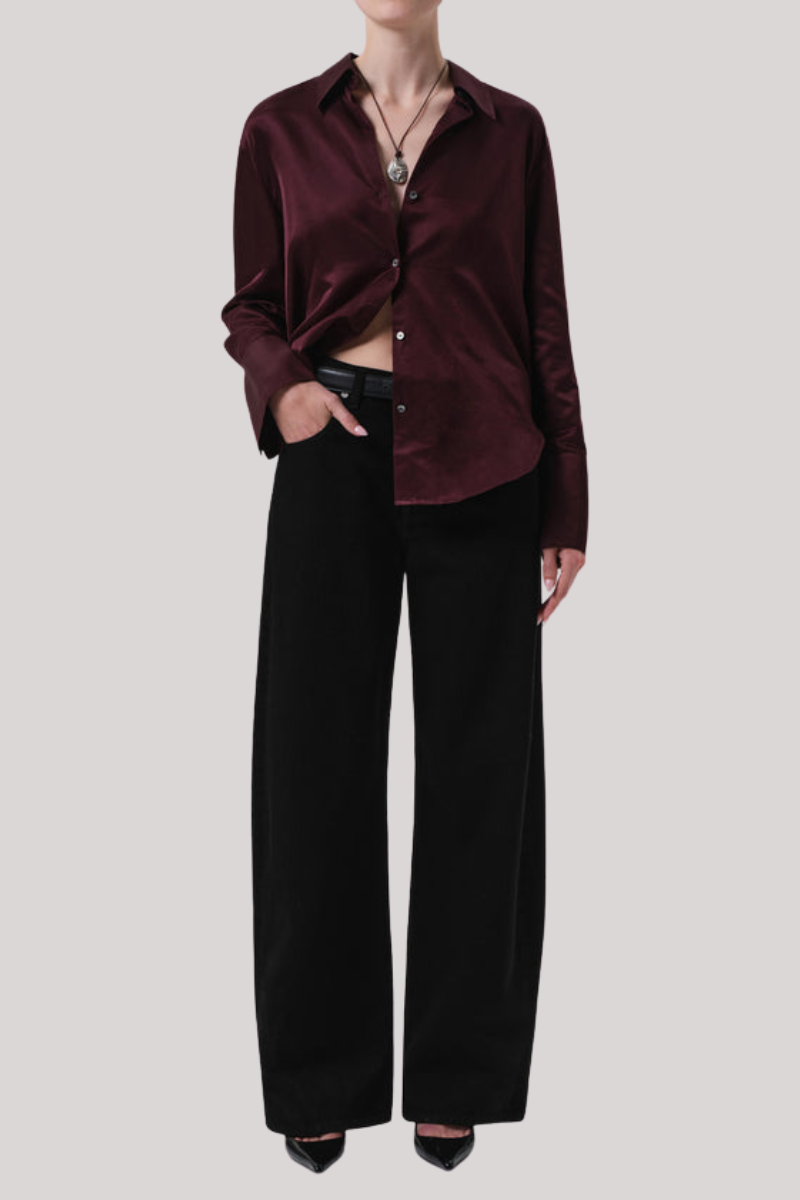 Citizens of Humanity - Camilia Shirt - BURGUNDY