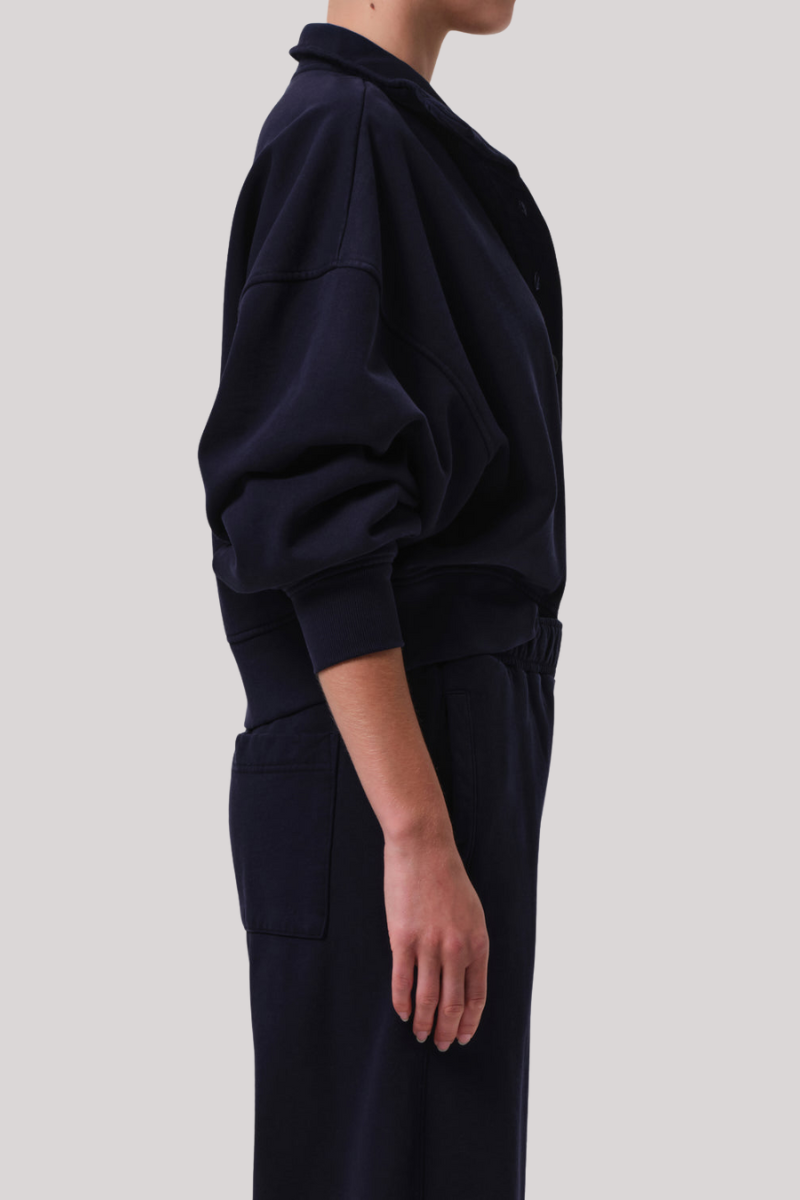 Citizens of Humanity - Mirelle Funnel Neck - NAVY