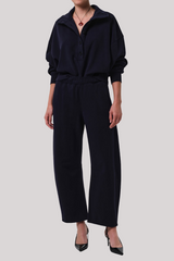 Citizens of Humanity - Mirelle Funnel Neck - NAVY